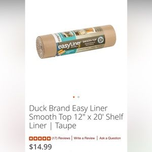 Duck Easy Liner Shelf liner 12” by 20’